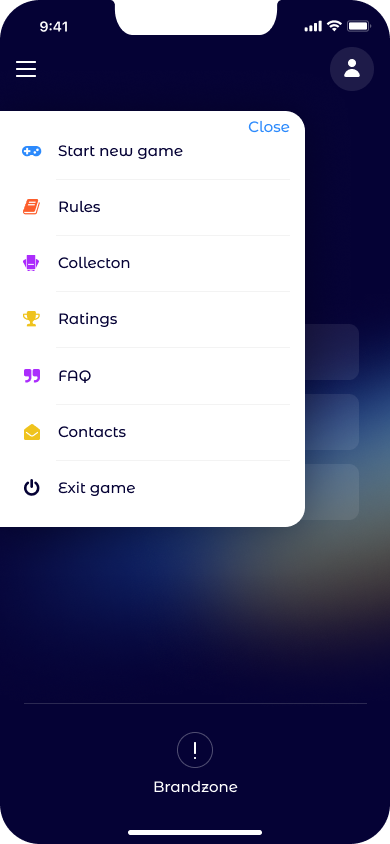 Menu AR platform