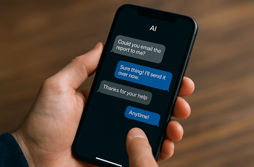 ai respond to text