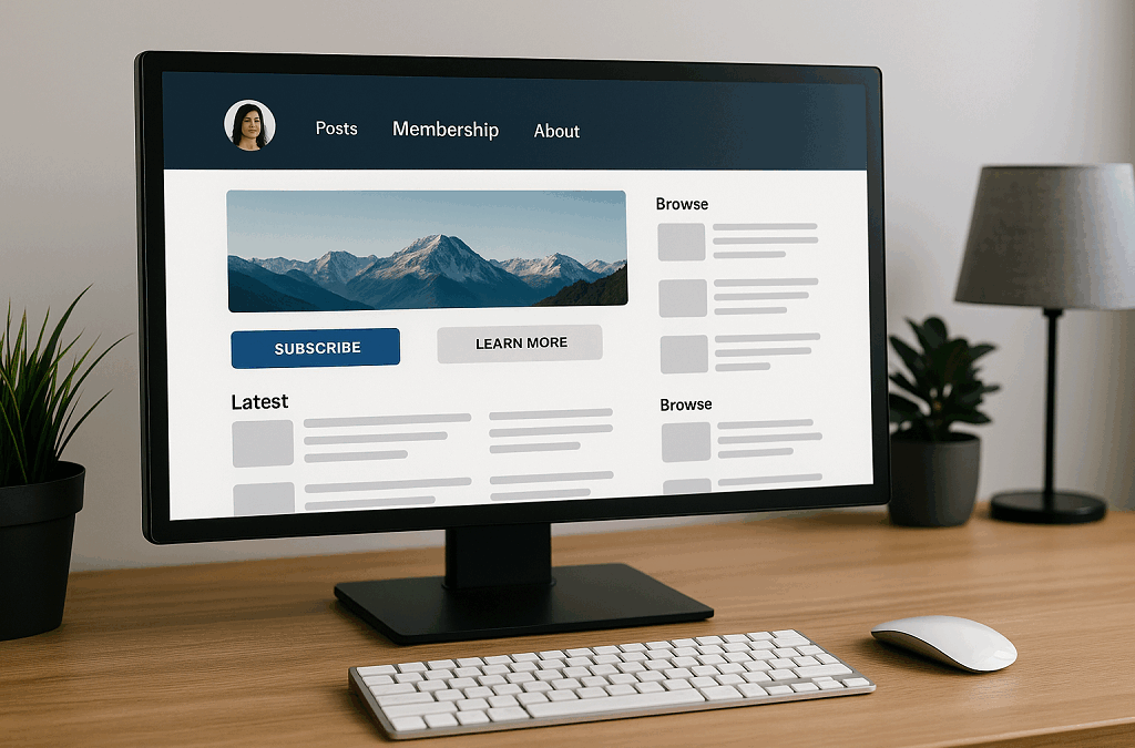 Membership website