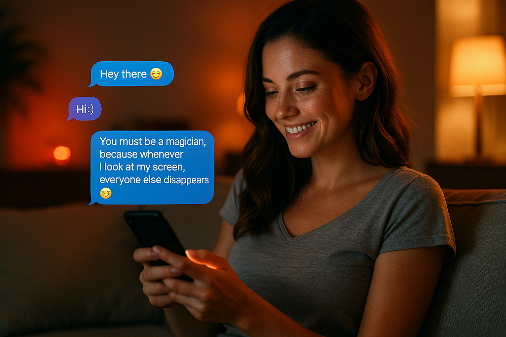 flirty text response generator ai