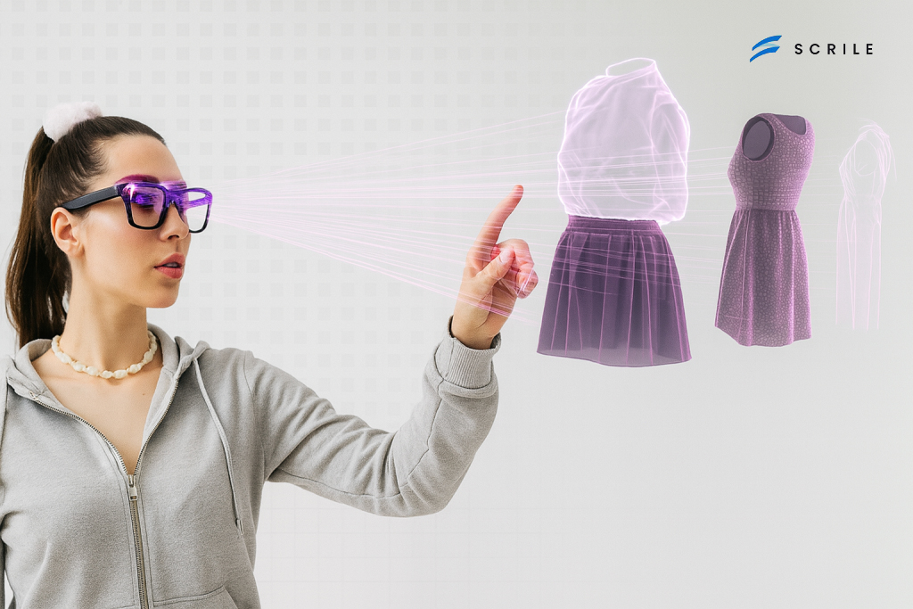 Scrile virtual clothing development