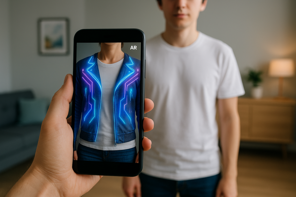 augmented reality try on clothes