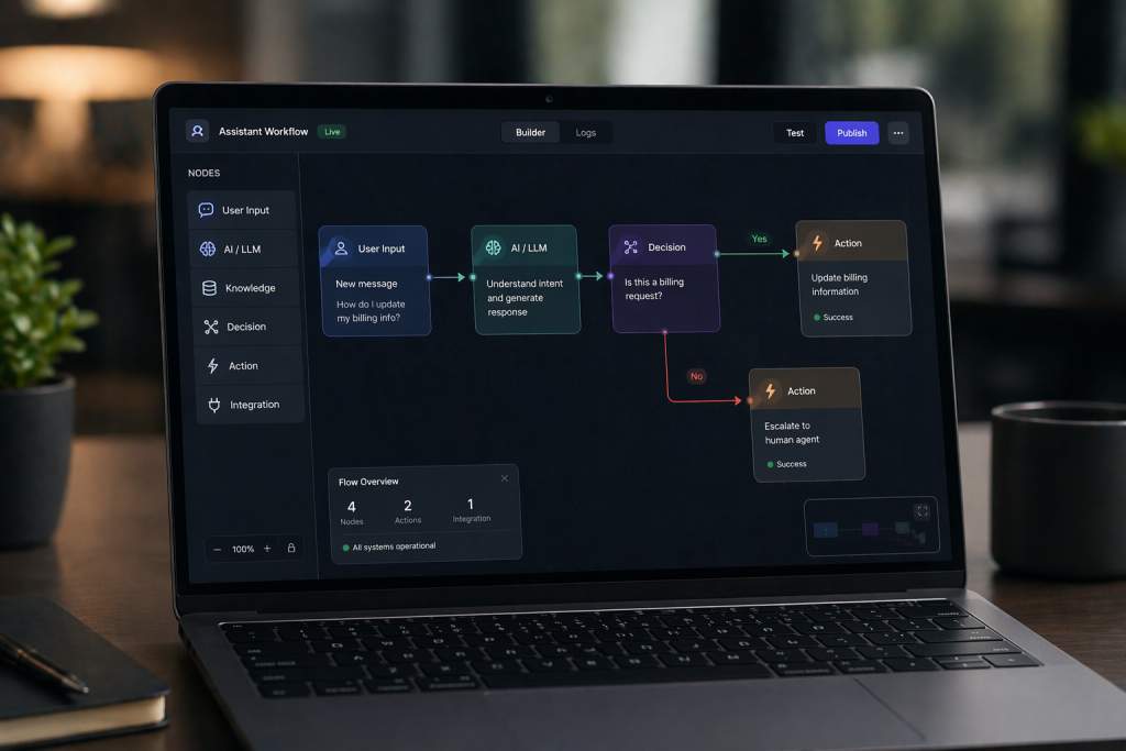how to build an ai assistant
