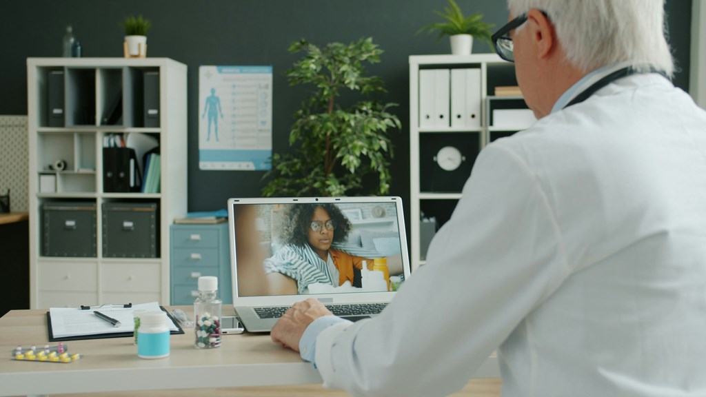 video telemedicine session