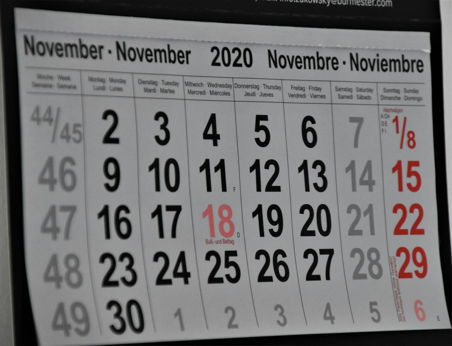 Booking calendar screen showing timed escape room sessions and room availability