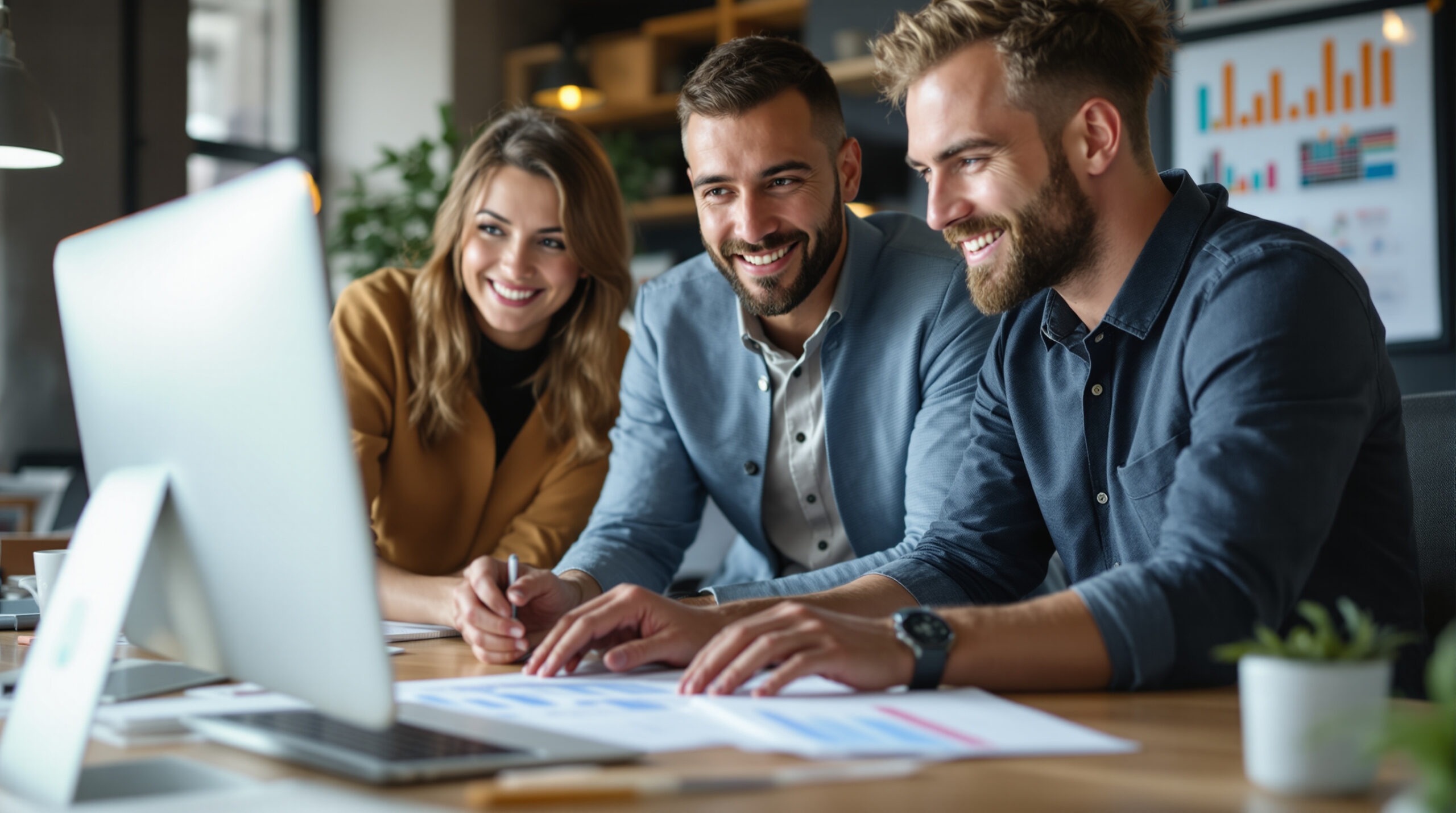 Founder reviewing a completed membership migration plan with a technical partner