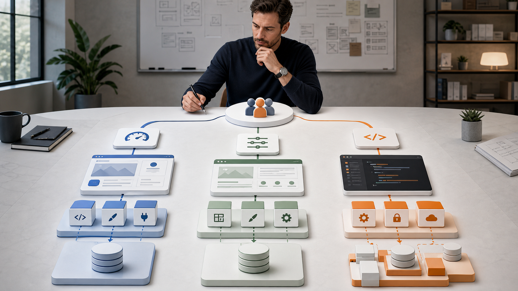 A founder compares three creator-platform build paths against a set of required business workflows.