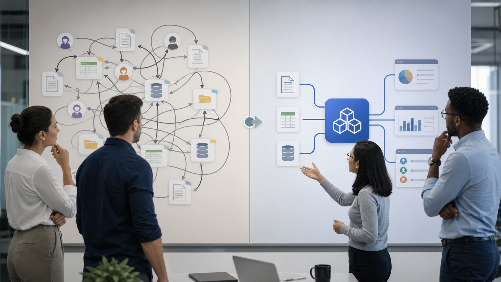 A product team compares recurring platform workarounds with a scoped custom component.
