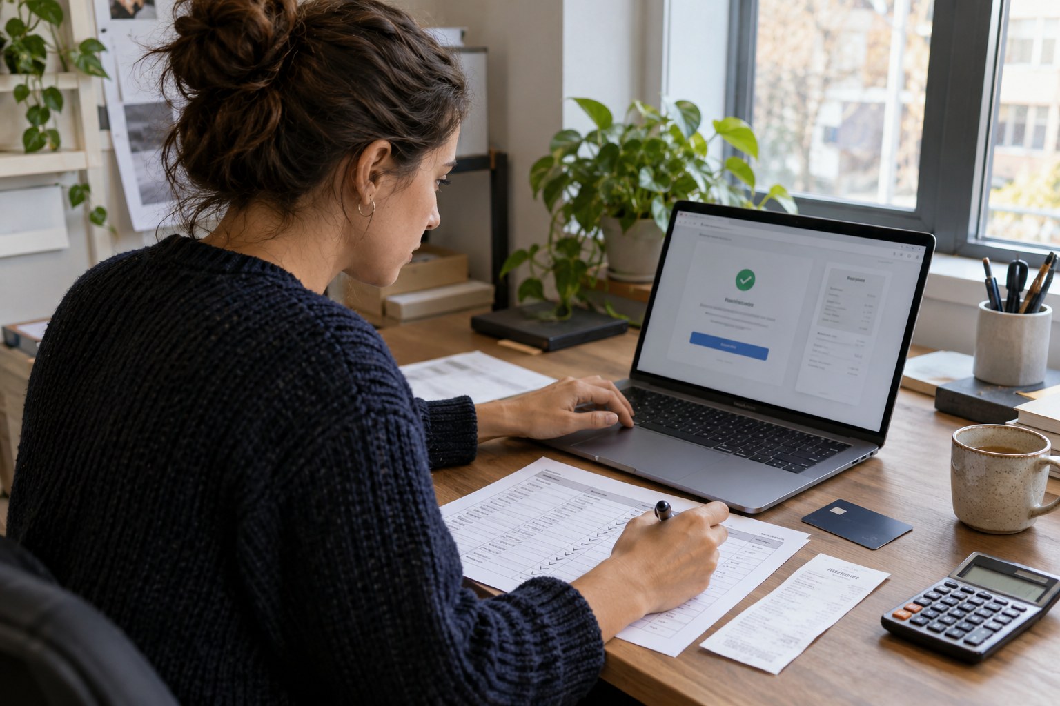 Operator checking a membership purchase and reconciliation workflow