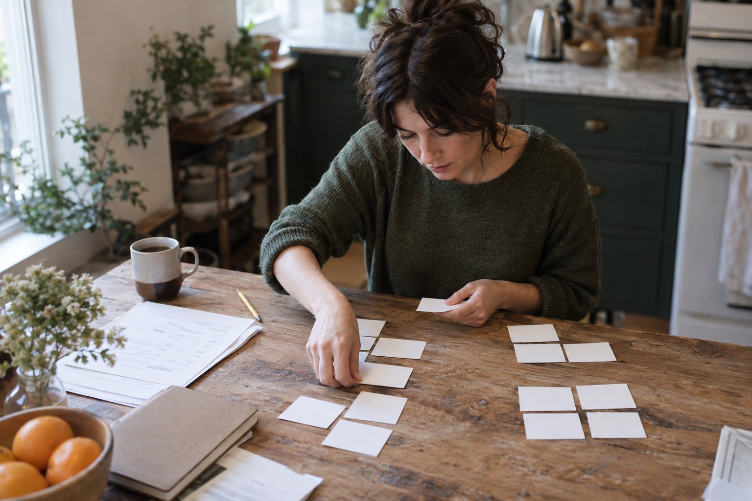 Creator grouping benefit cards by member motivation