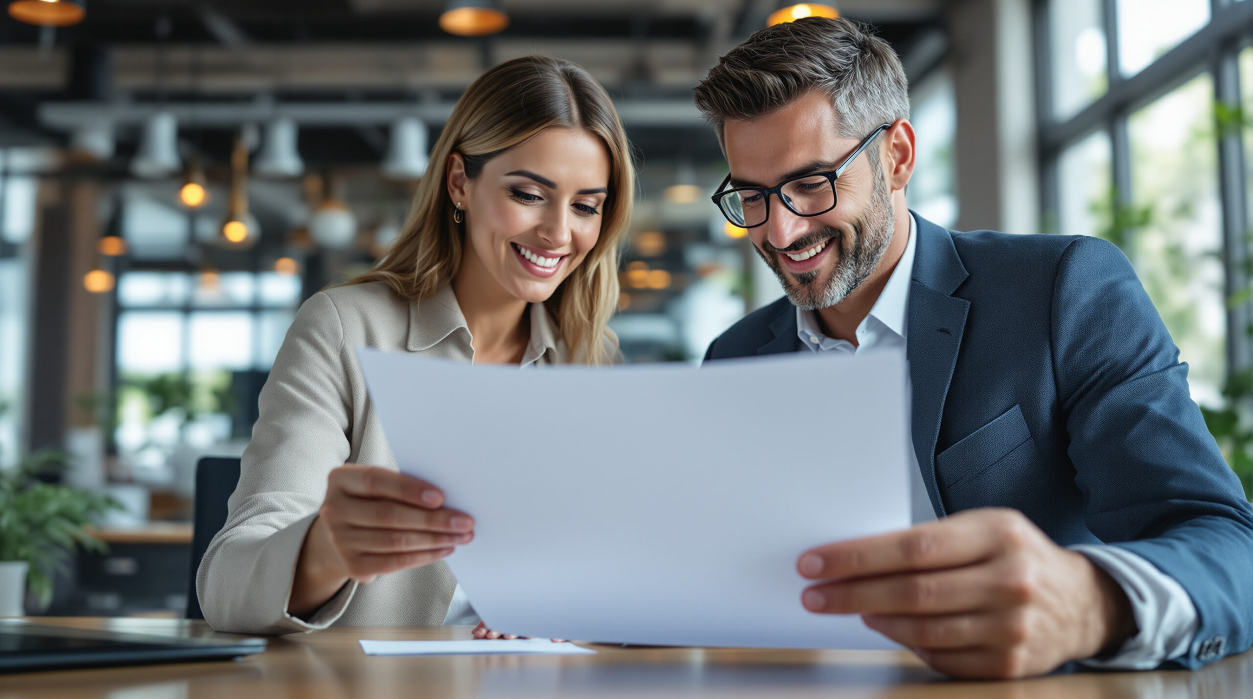 Legal and technical reviewers examining a platform contract