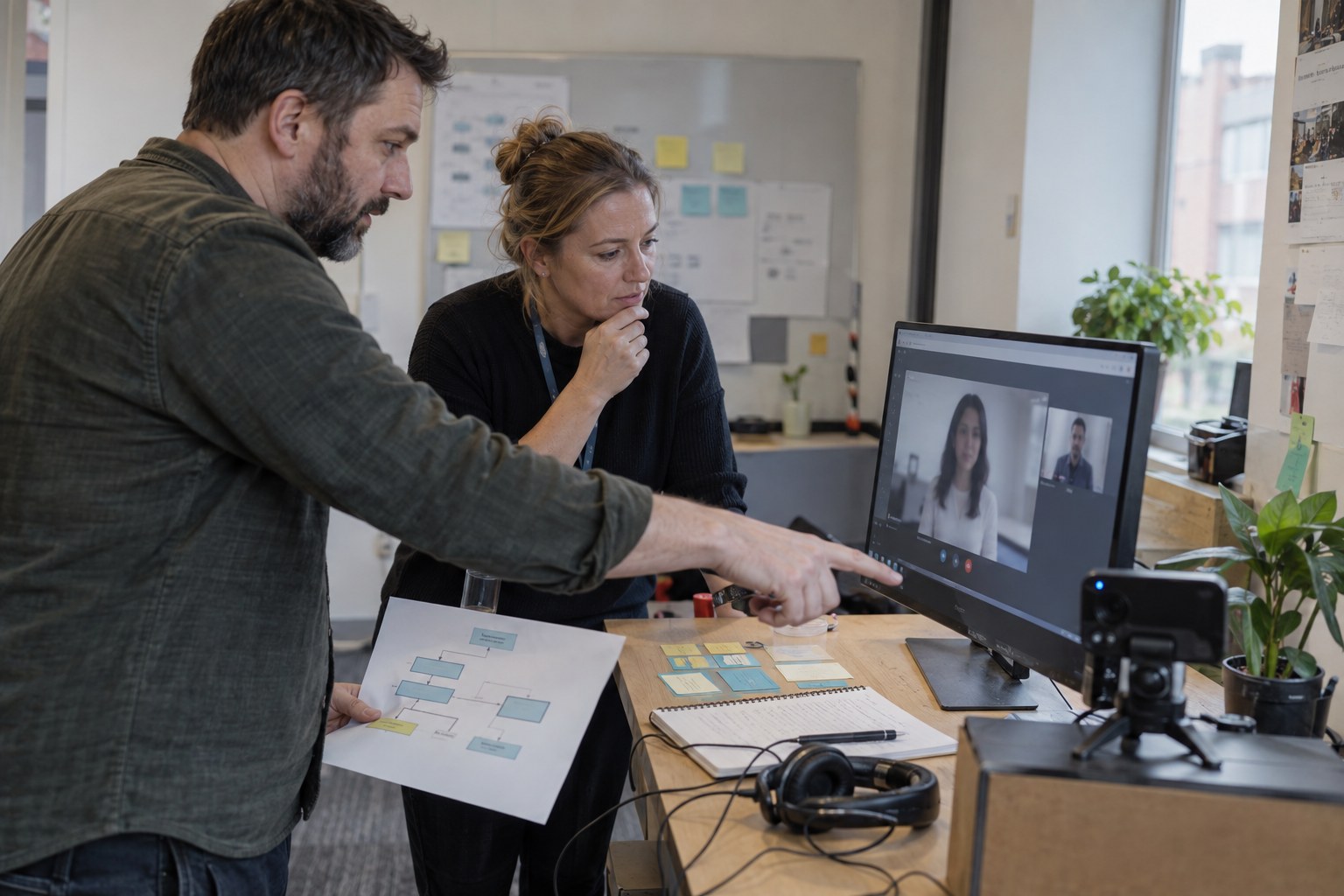 Technical lead reviewing workflow risks and human escalation steps